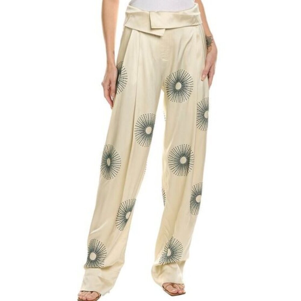 Stella McCartney ELLIANA WIDE-LEG TROUSERS 4(36) - Picture 4 of 15